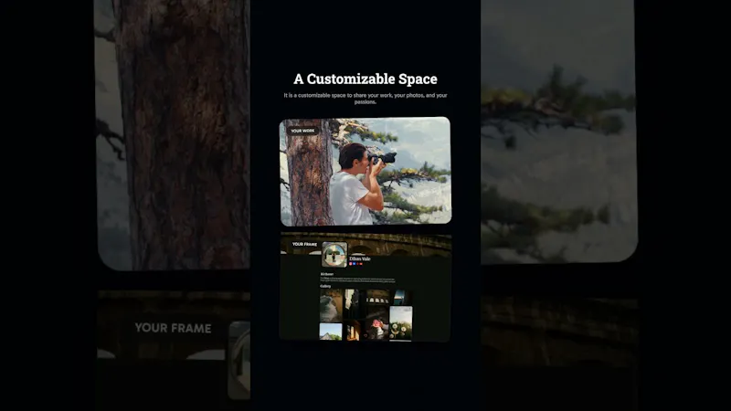 Framee screenshot 1 (video preview)
