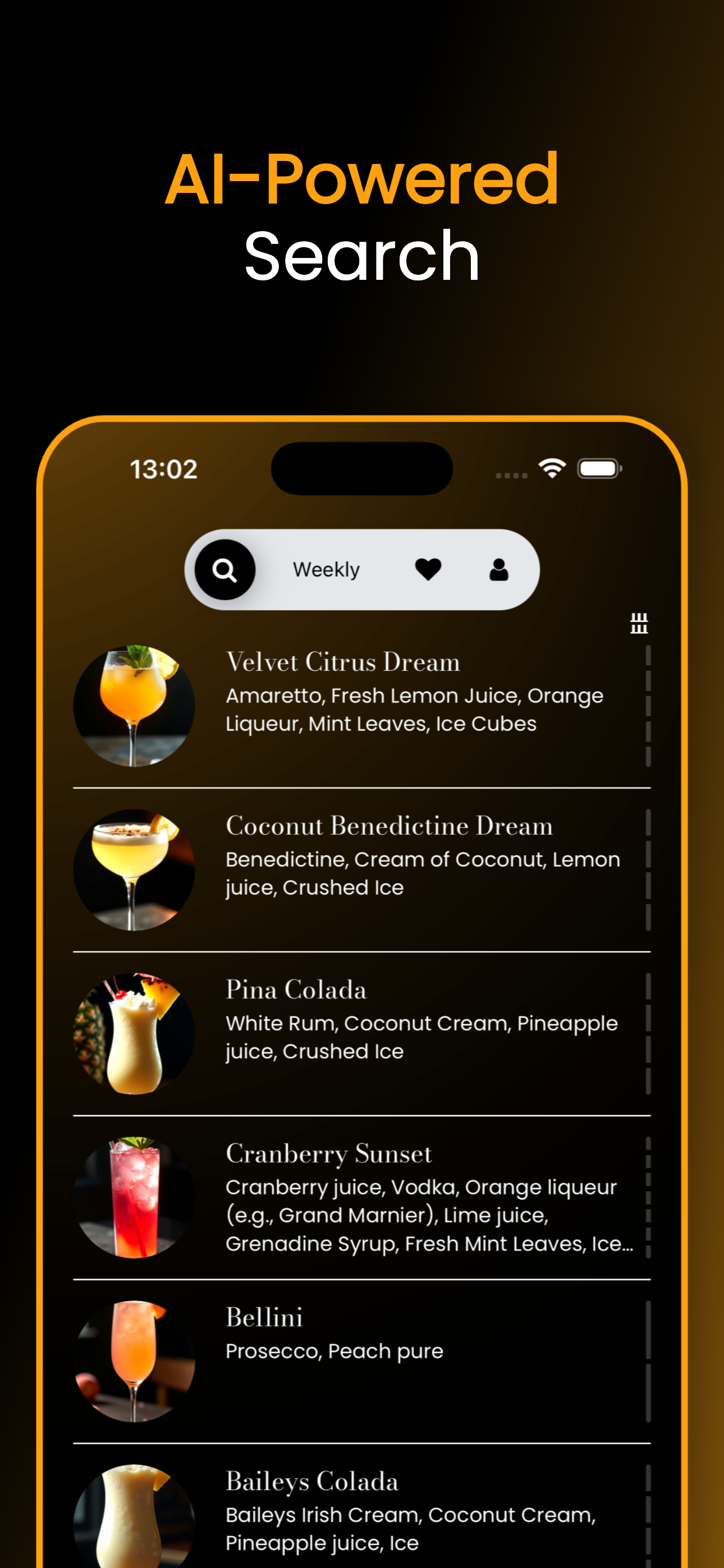 Média Barkeeper.ai - 🍹Discover et créer des cocktails avec Alfredo, votre Barkeeper AI 4