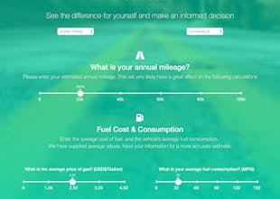 Electric Vehicle Savings Calculator gallery image