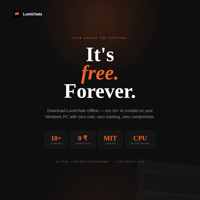 LumiChats Offline(free) screenshot 2