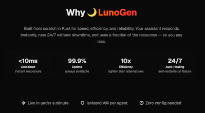 LunoGen - Ai Agent on WhatsApp gallery image