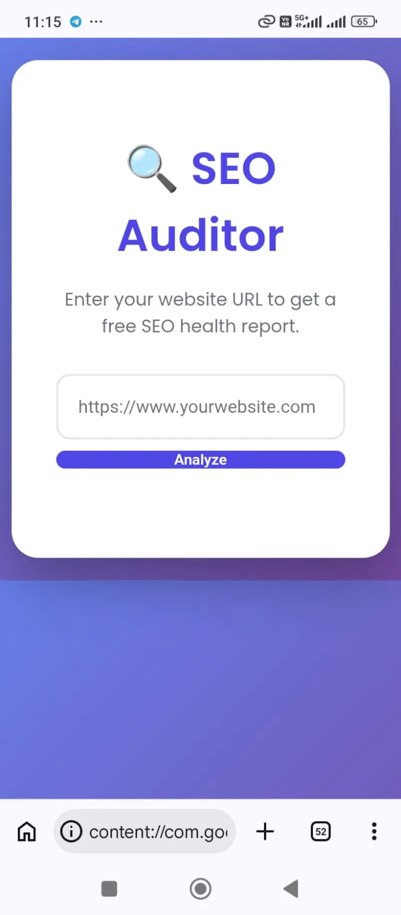 Scrutinix AI screenshot 2