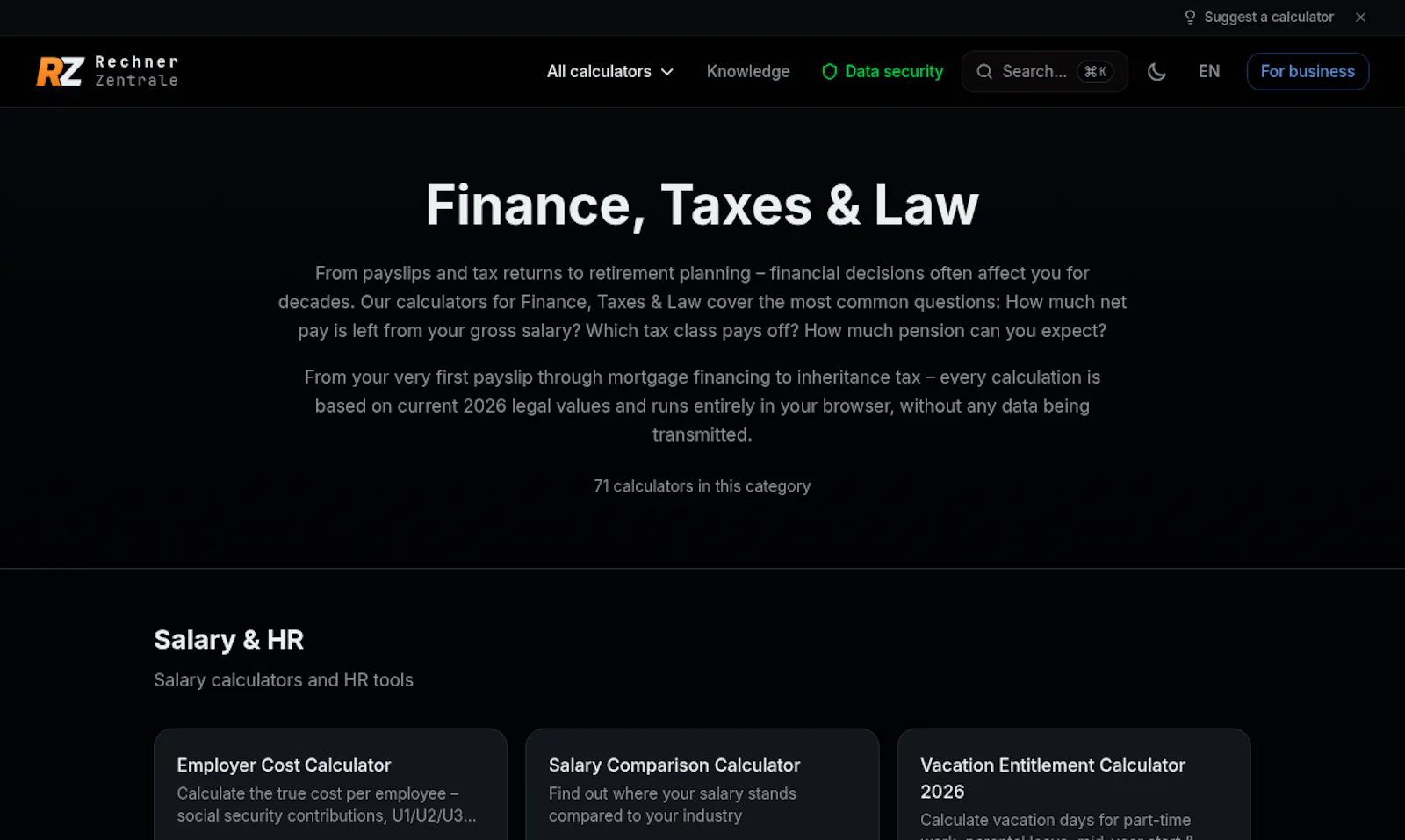 Rechner Zentrale screenshot 6
