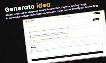 Startup Ideas AI gallery image