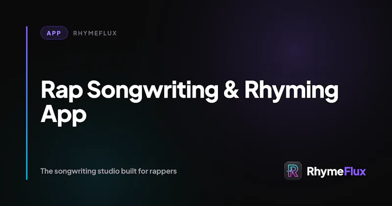 RhymeFlux screenshot 1