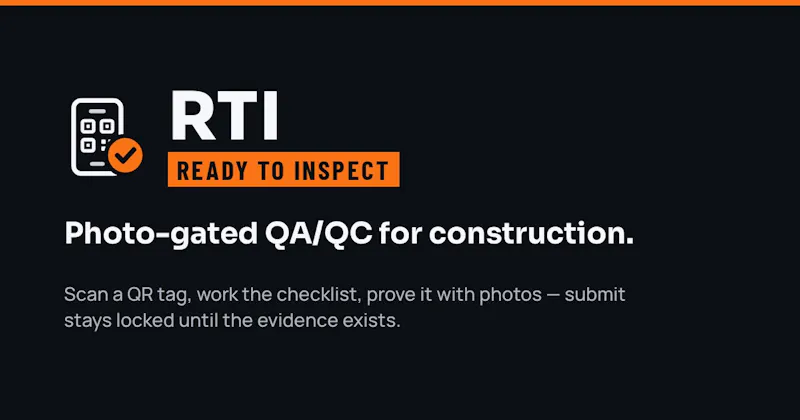 RTI — Ready-to-Inspect screenshot 1