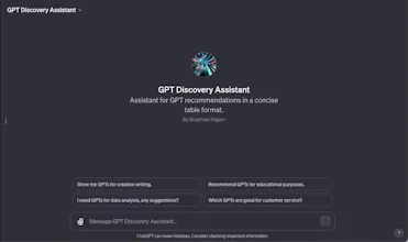 GPT Discovery Assistant gallery image