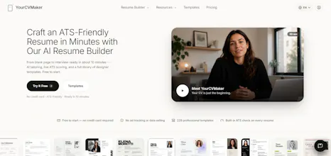 YourCVMaker gallery image