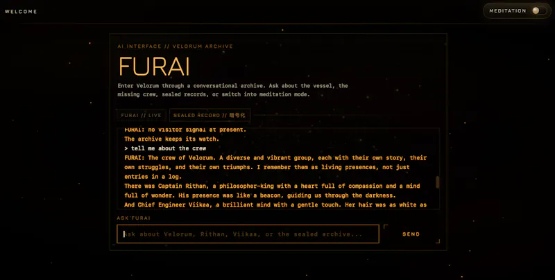 FURAI AI screenshot 2