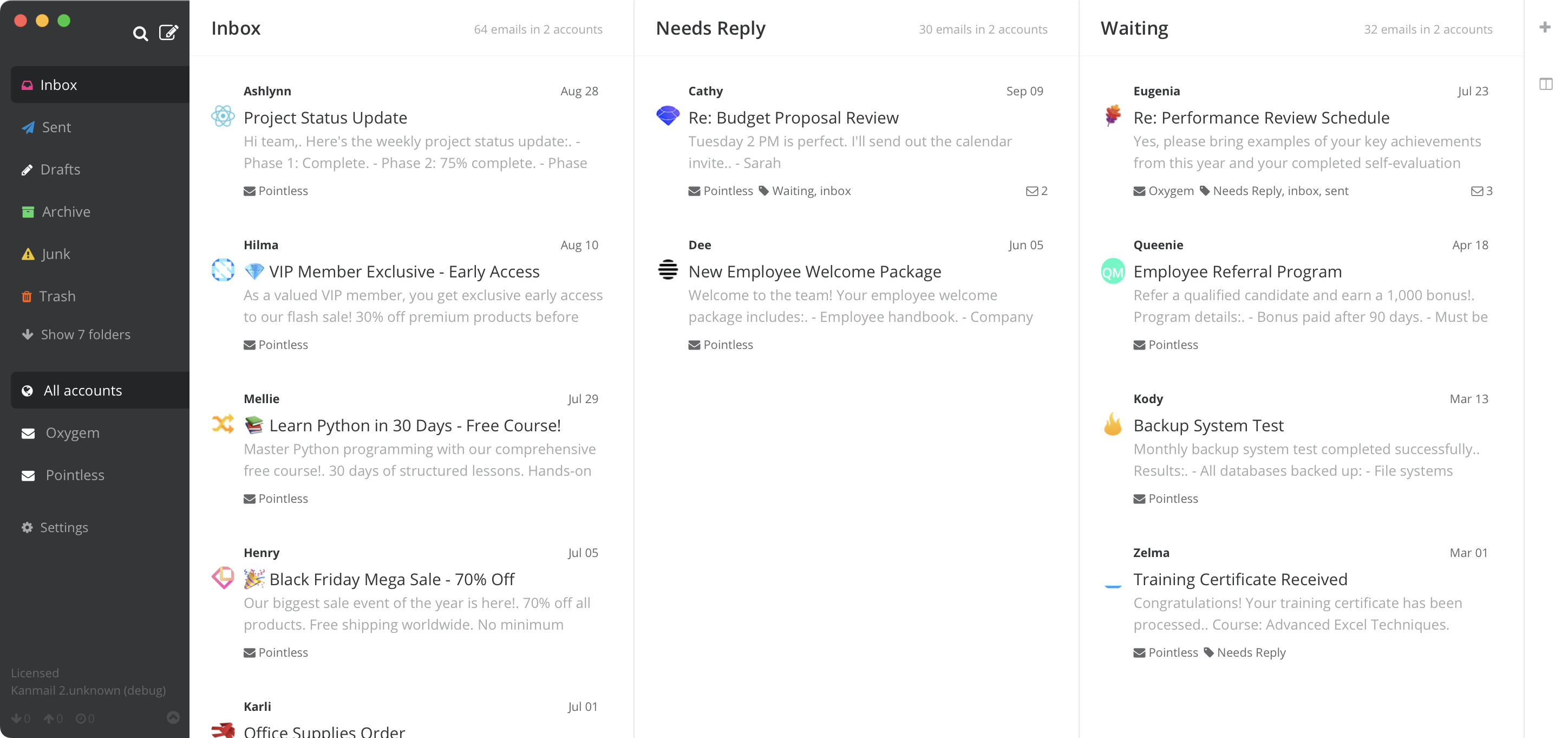 Kanmail gallery image