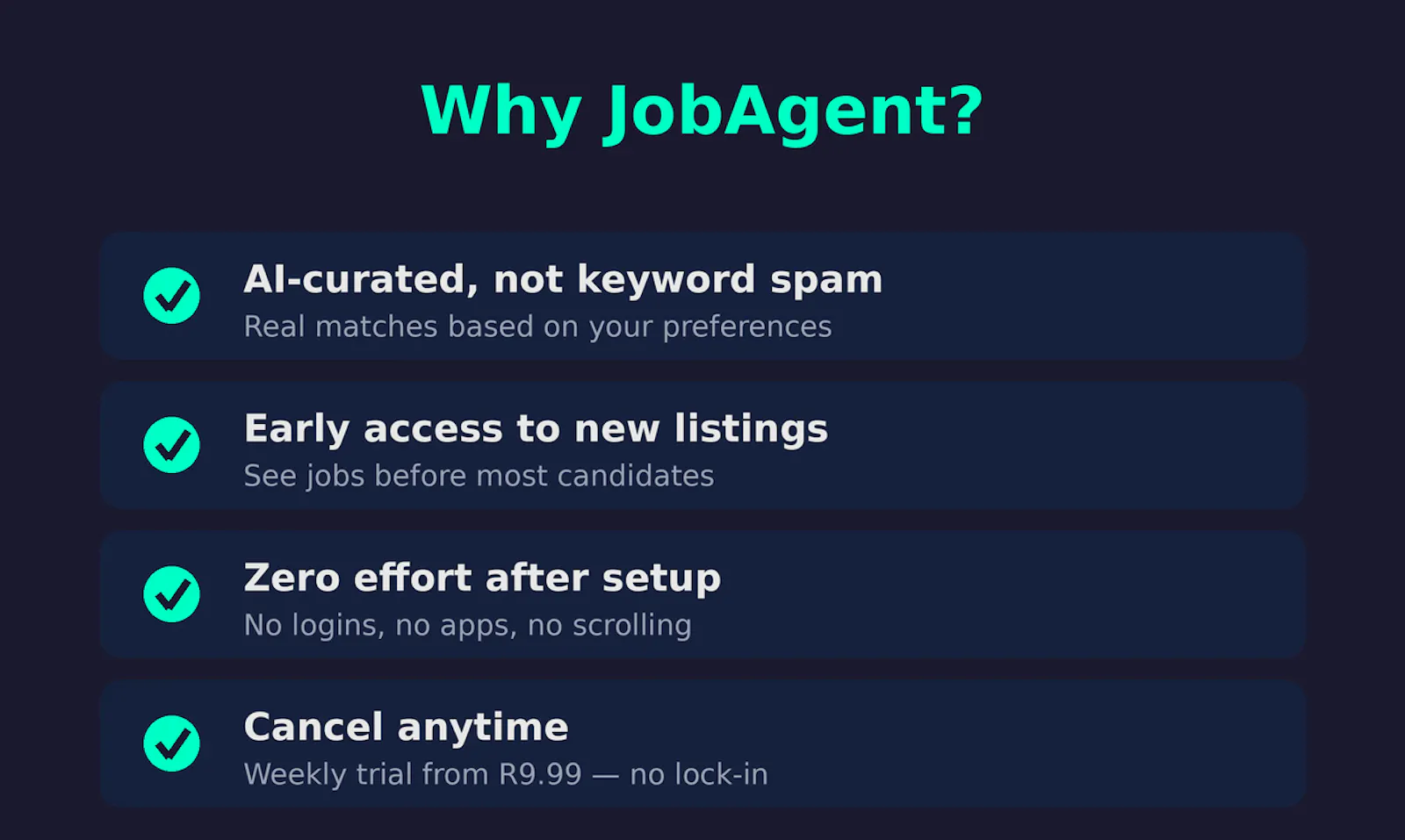 JobAgent screenshot 3