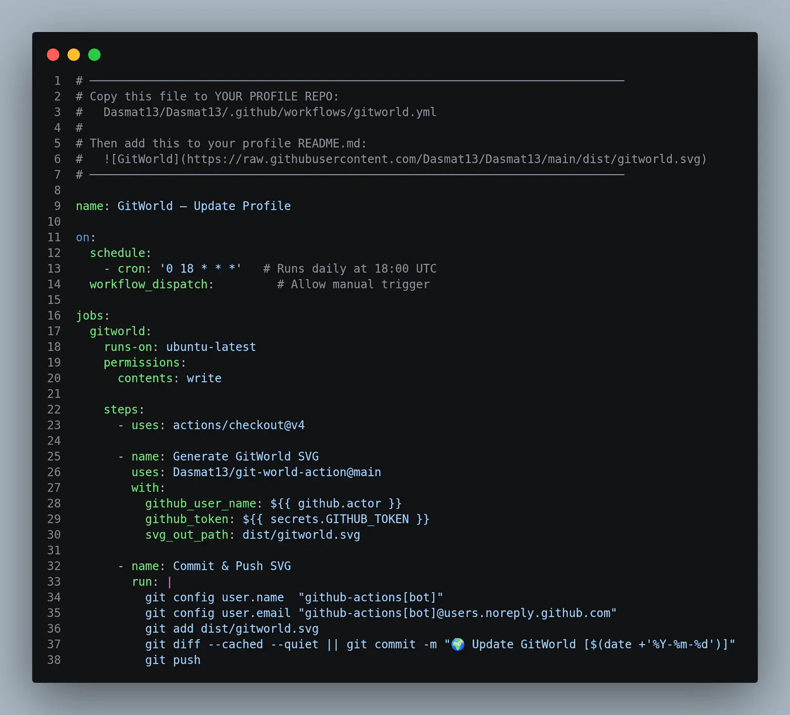 GitWorld Engine screenshot 6