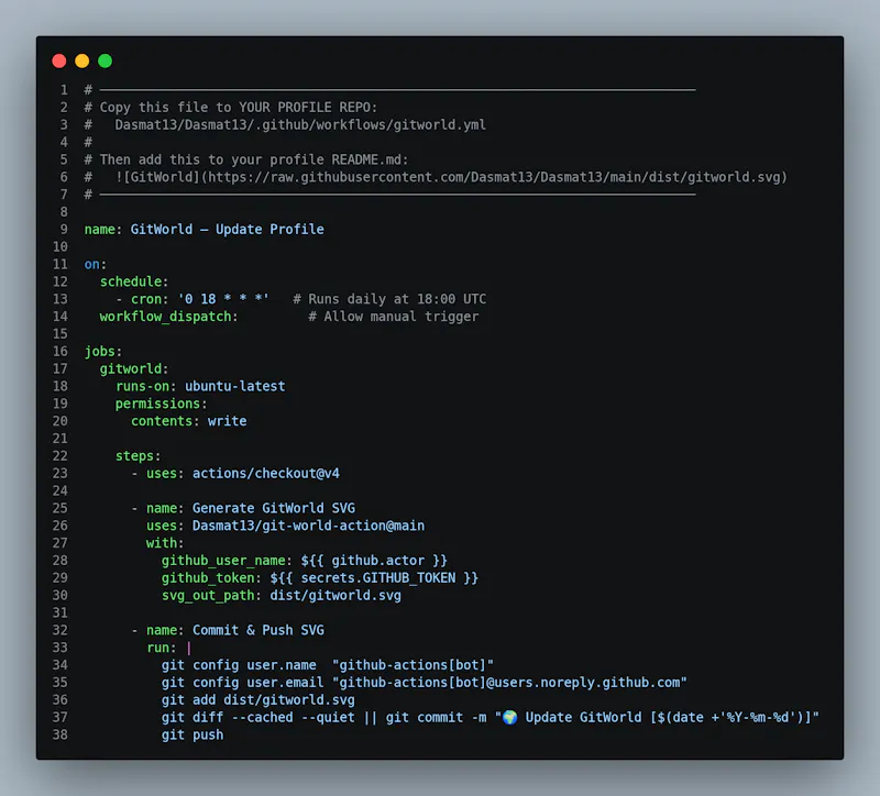 GitWorld Engine screenshot 6