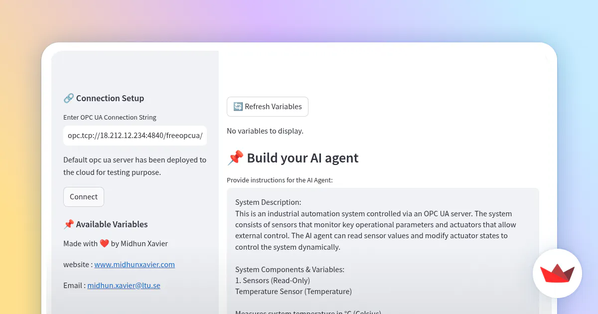 Ai Agents for Machines