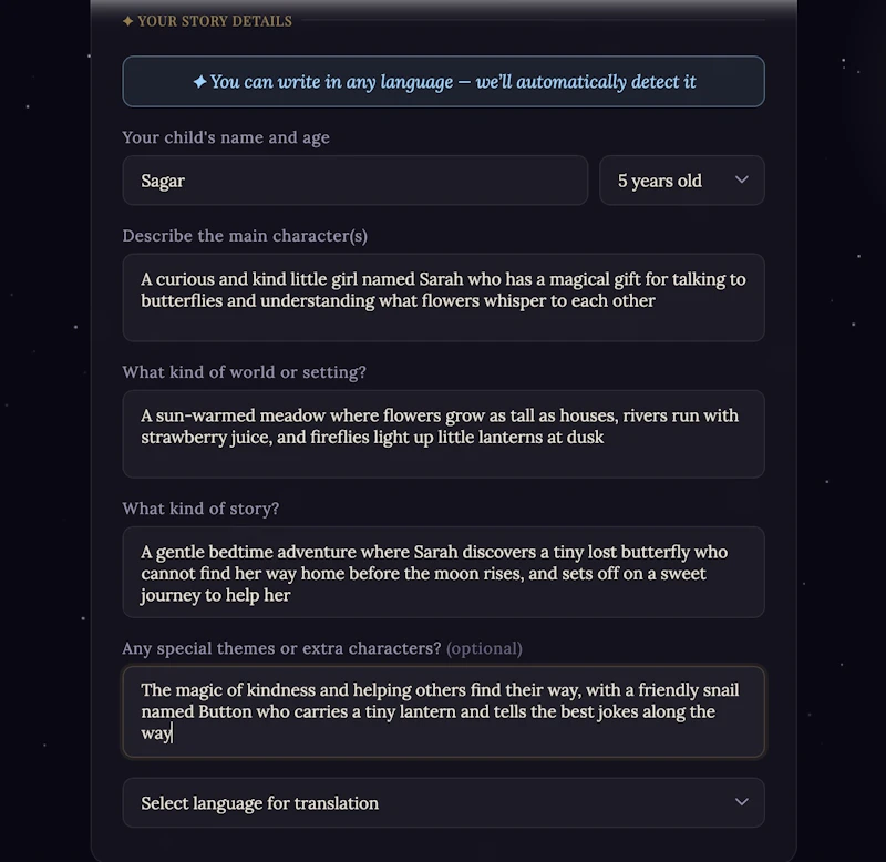 The Perfect Bedtime Story screenshot 2