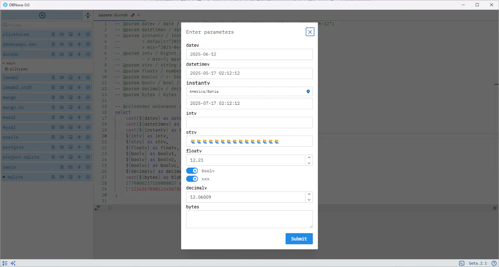 DBNova screenshot 4