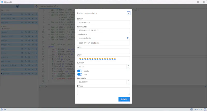 DBNova screenshot 4