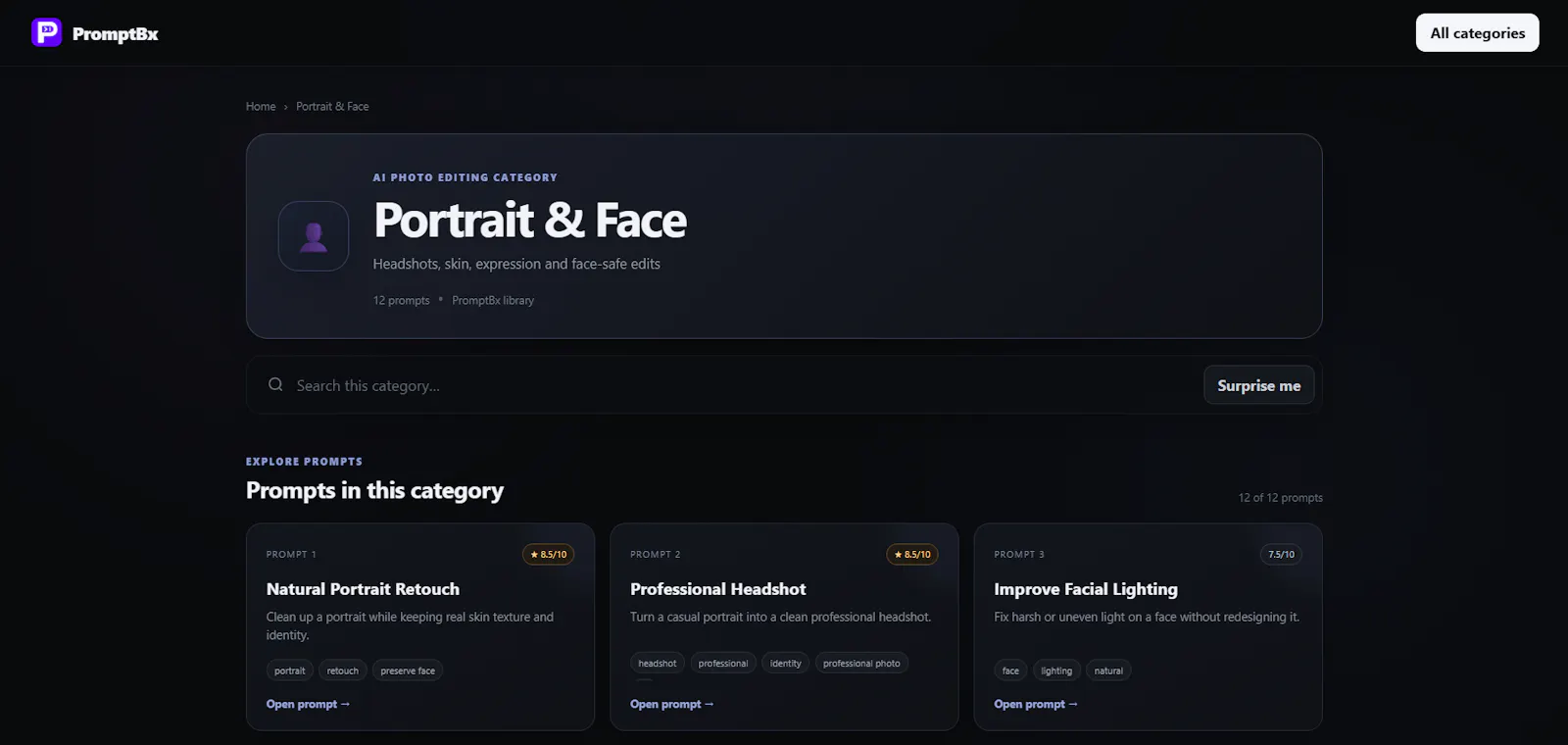 PromptBx screenshot 2