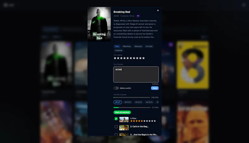 Minimalist Movie Tracker screenshot 3