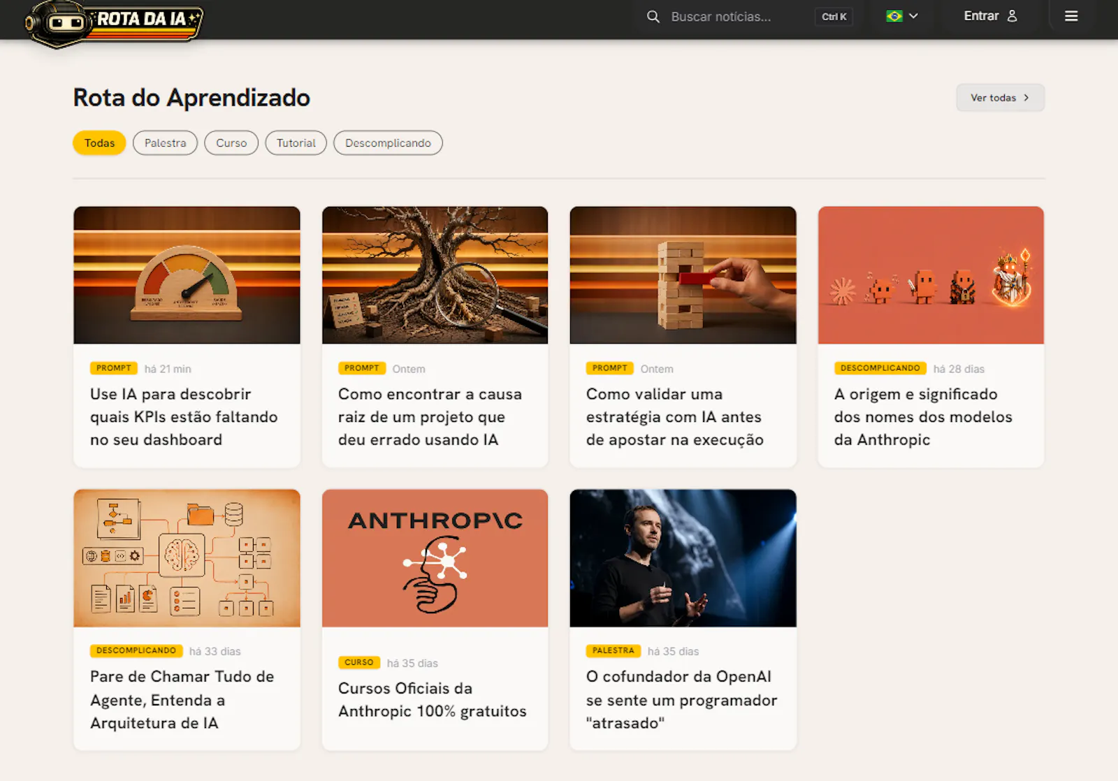 Rota da IA screenshot 4