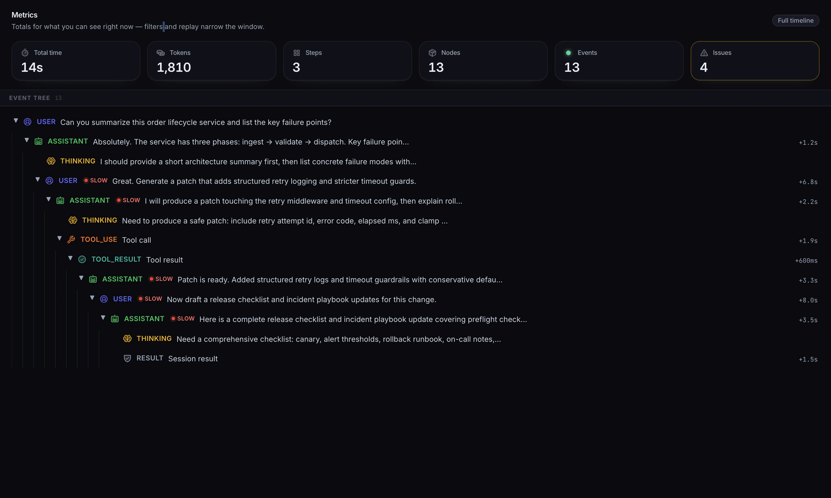 AgenticLens screenshot 4