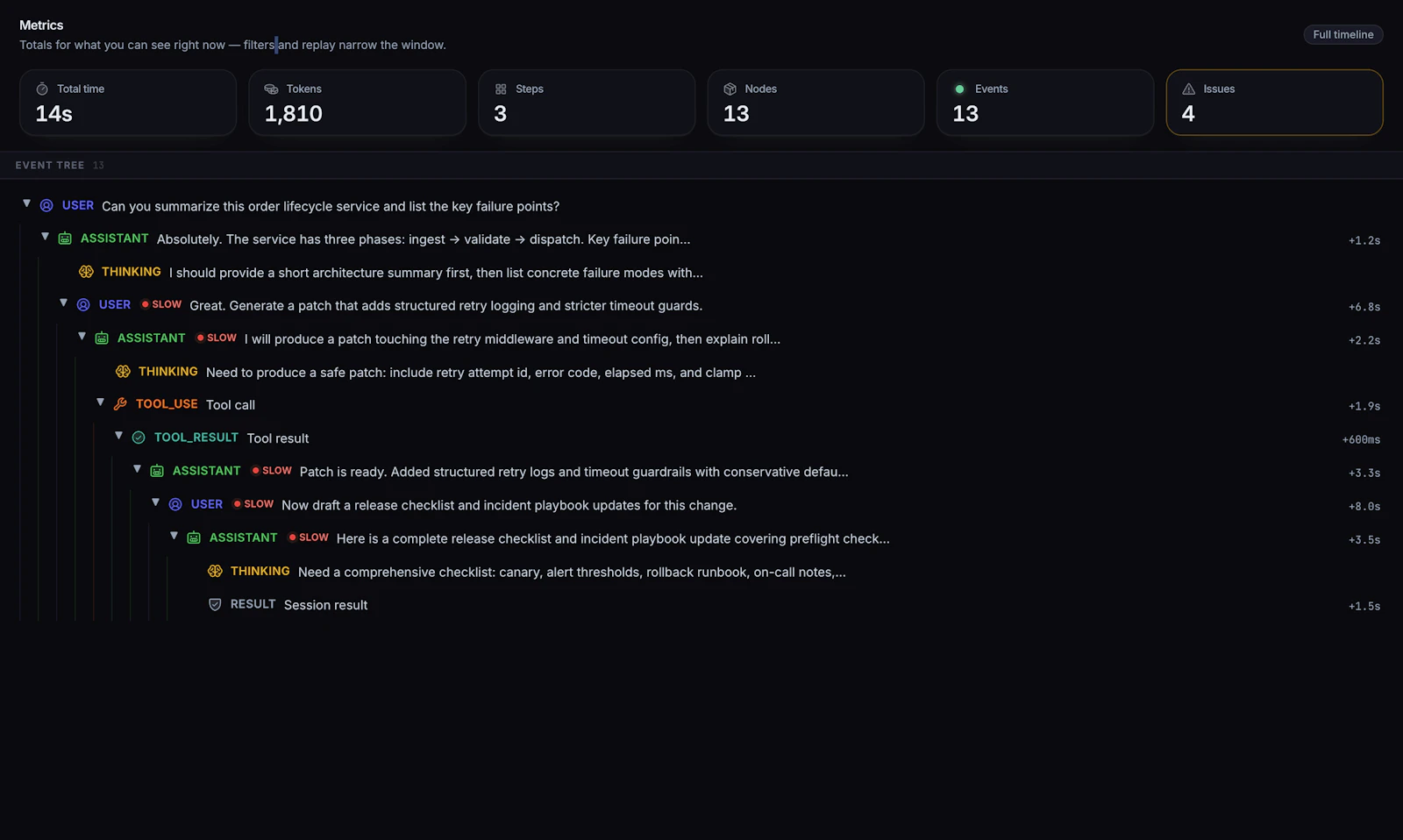 AgenticLens screenshot 5