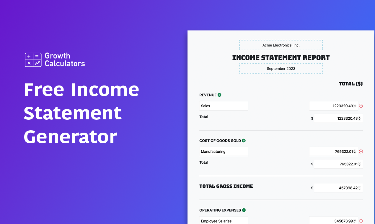 Income Statement Generator media 1