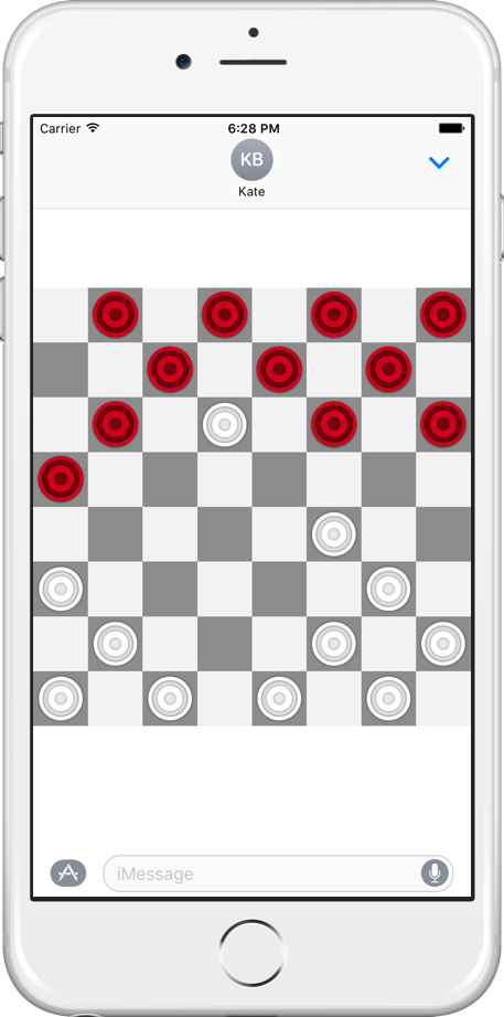 Checkers (Draughts) for iMessage gallery image