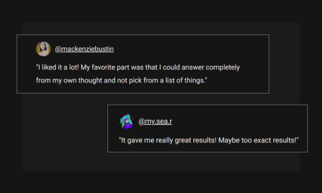 The Personality Reveal gallery image