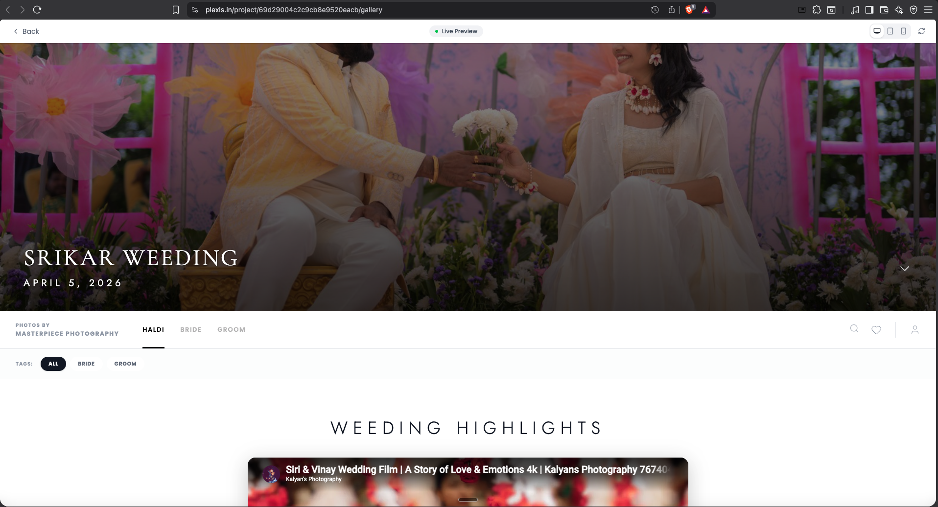 Plexis gallery image