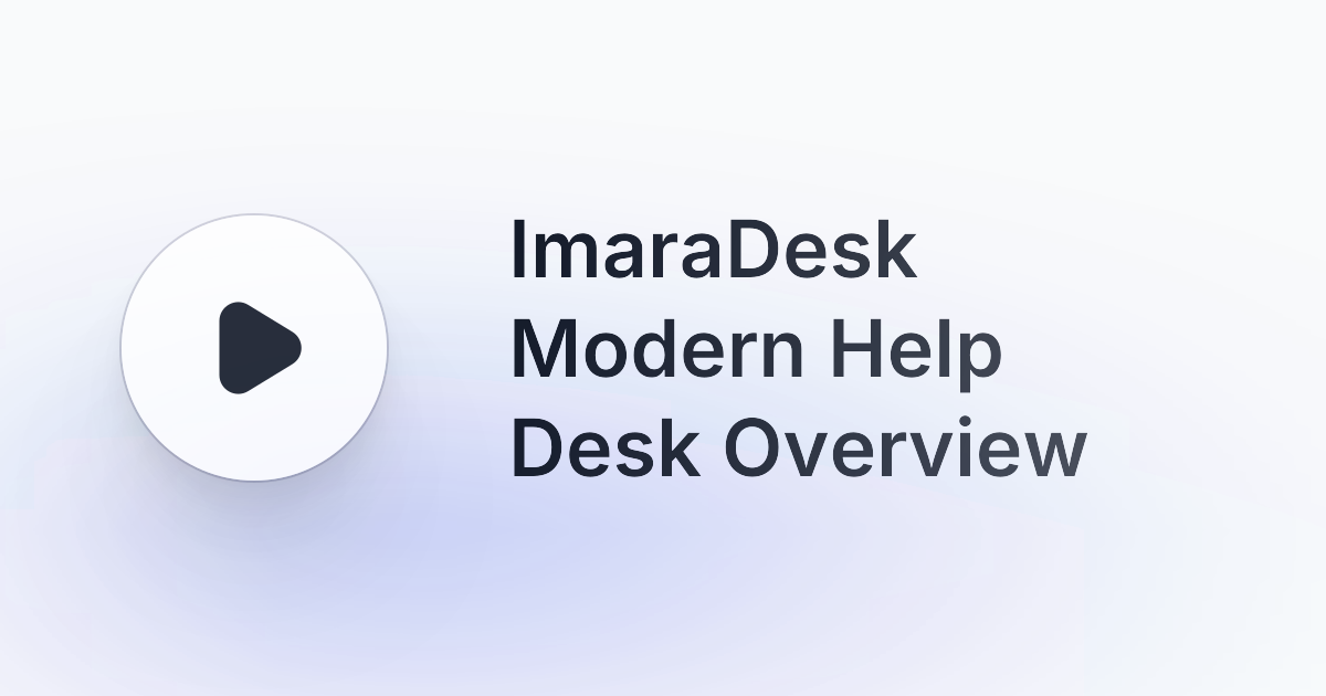 Imaradesk Ticketing System gallery image