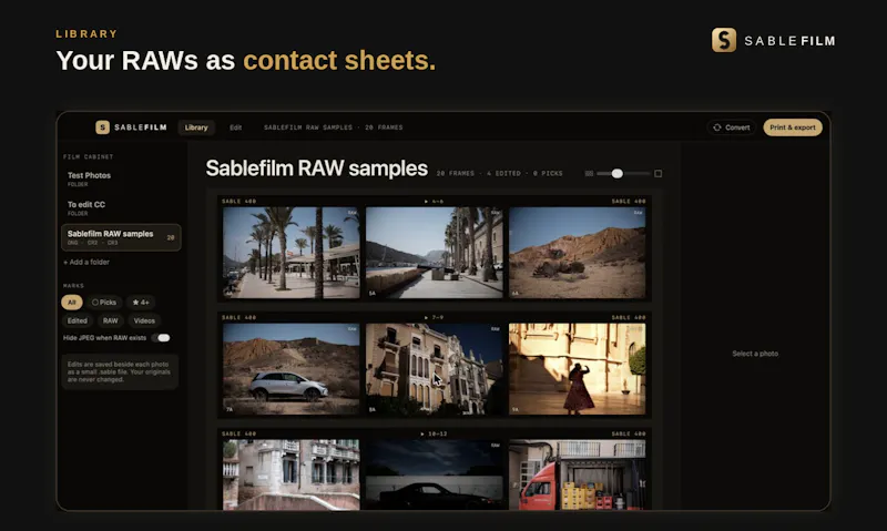Sablefilm screenshot 4