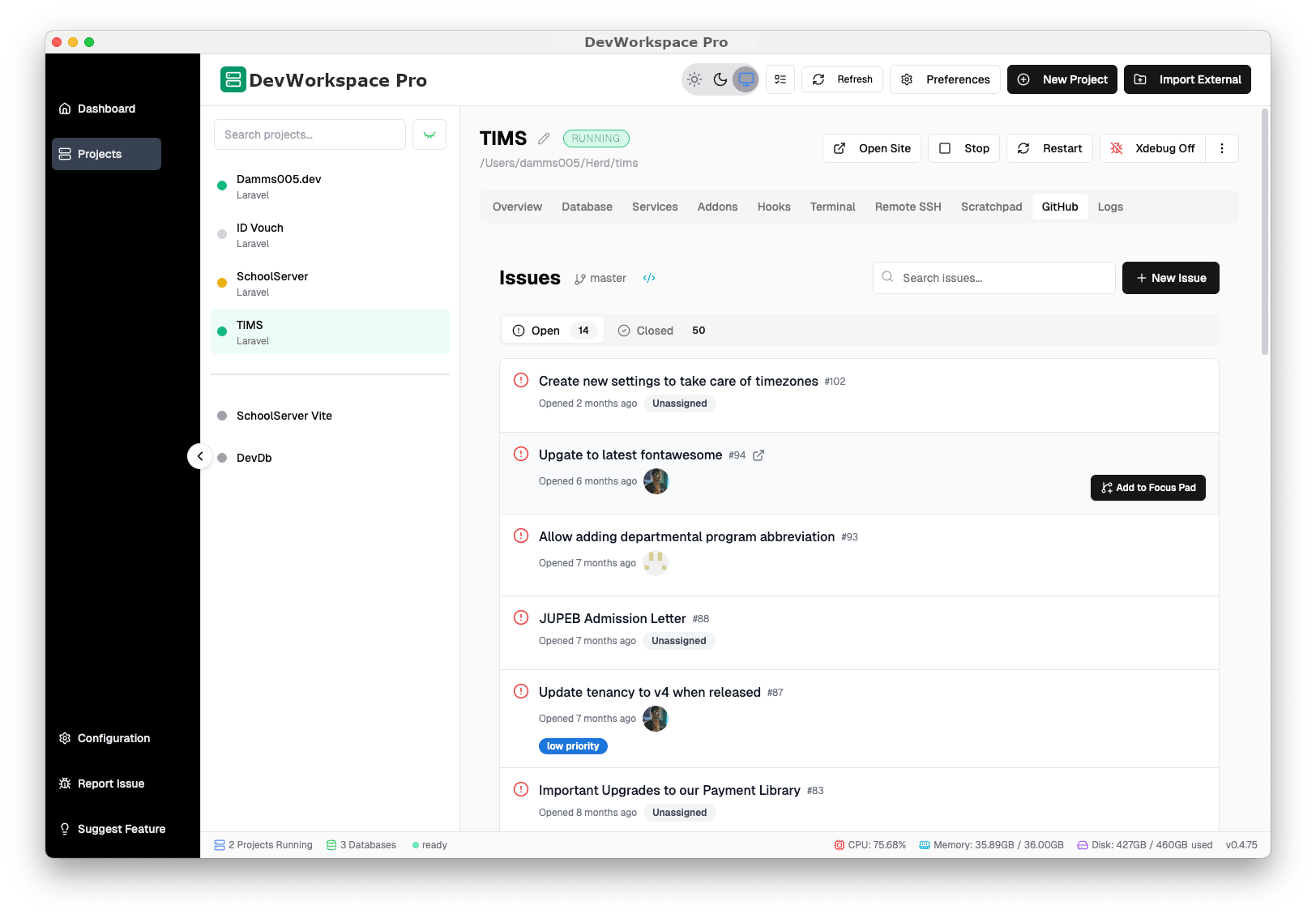 DevWorkspace Pro screenshot 3
