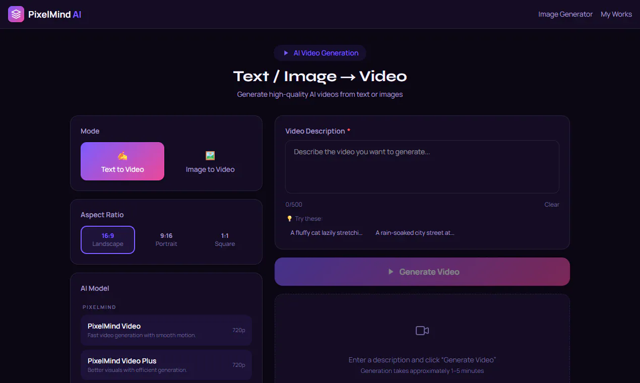 PixelMind AI gallery image