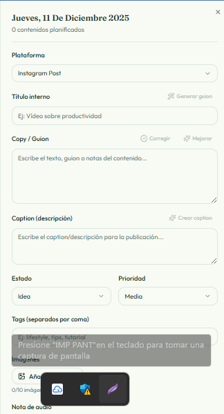 Content Planner gallery image