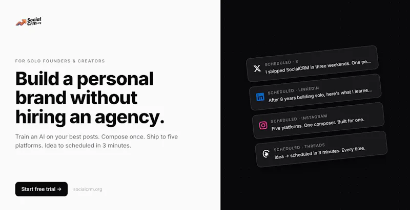SocialCRM screenshot 5