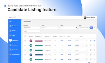 Effektiver Einstellungsprozess - Finden Sie ideale Kandidaten mit Serands Erkenntnissen.