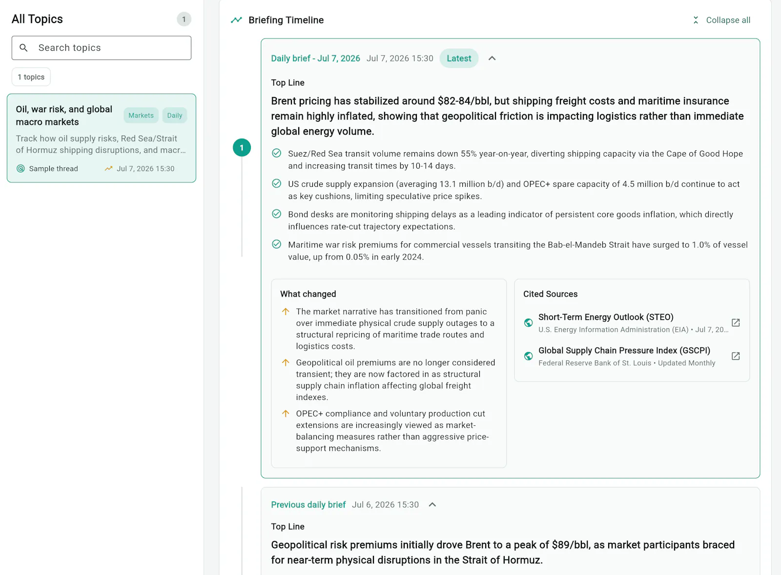 KairoBrief screenshot 5