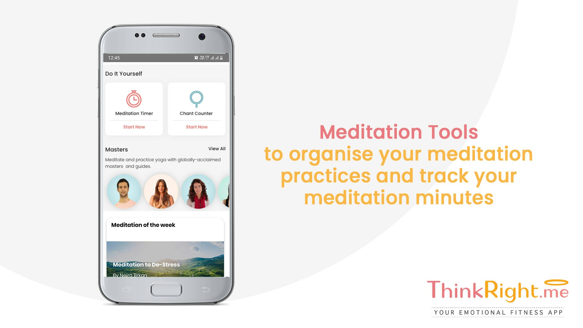 Thinkrightme: meditazione |Mente calma media 4