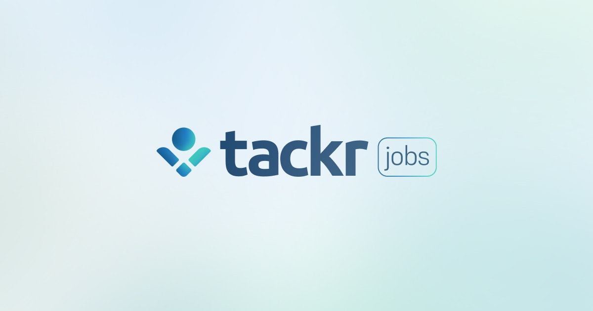 Tackr Jobs - Main product screenshot demonstrating key features and user interface