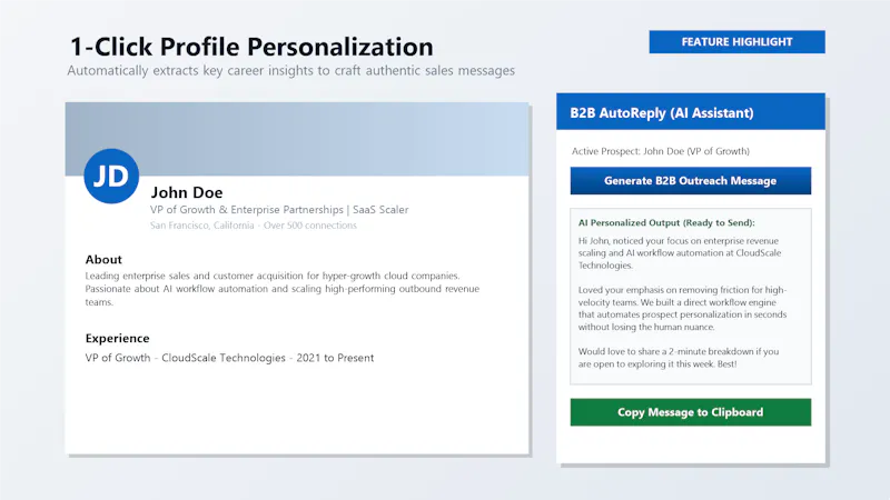 B2B AutoReply screenshot 3