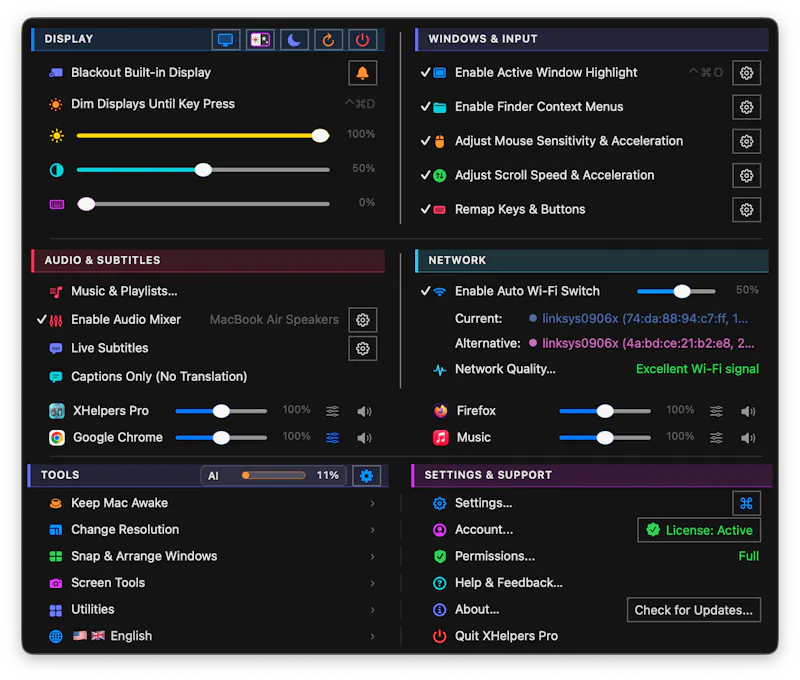 XHelpers Pro screenshot 1