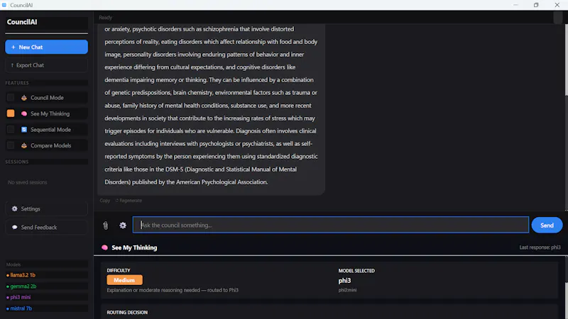 CouncilAI screenshot 1