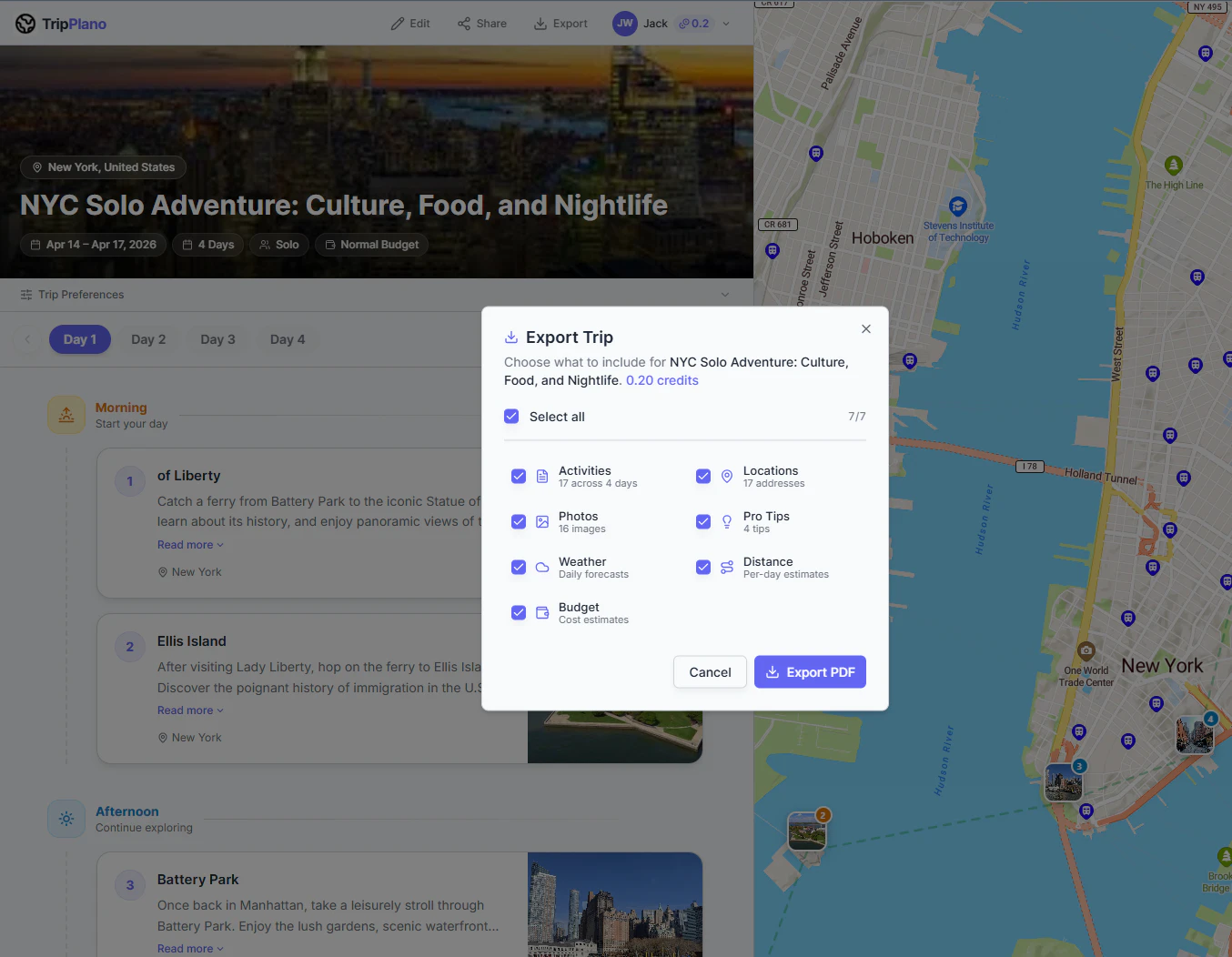 TripPlano screenshot 3