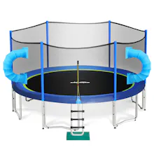 Zupapa Basketball Tunnel Trampoline gallery image