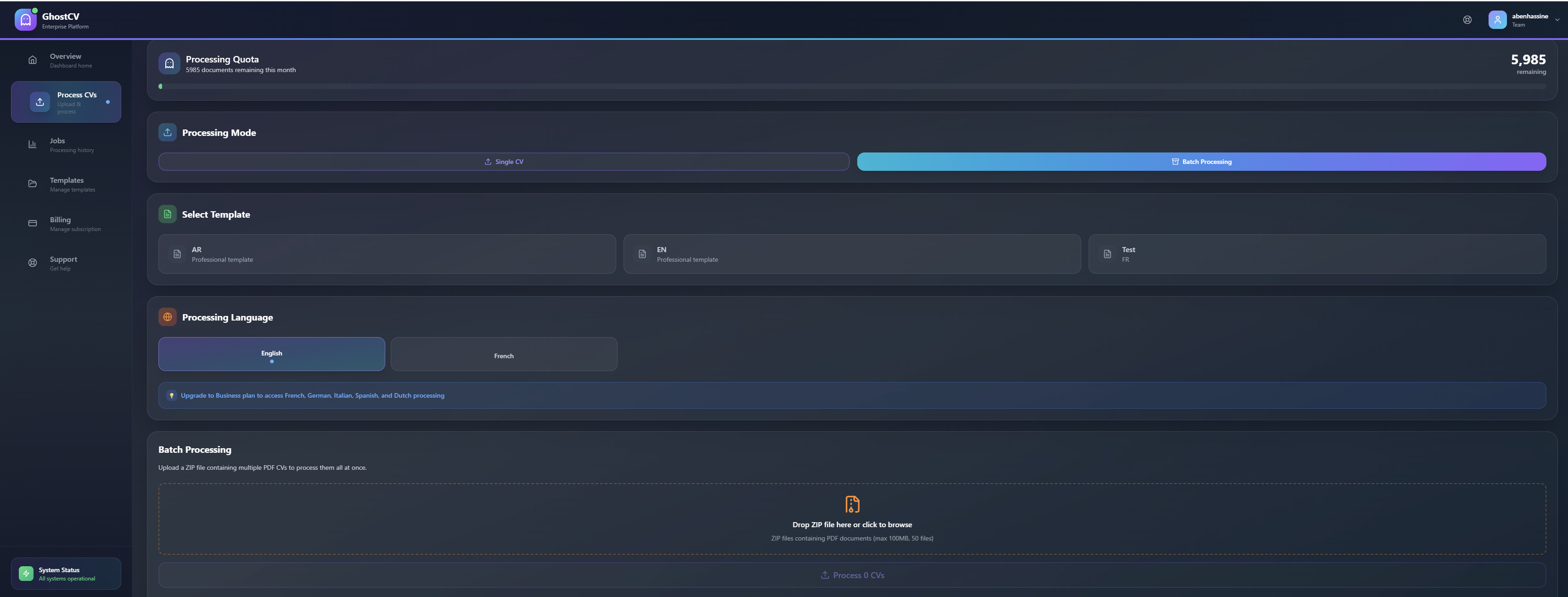 GhostCV gallery image