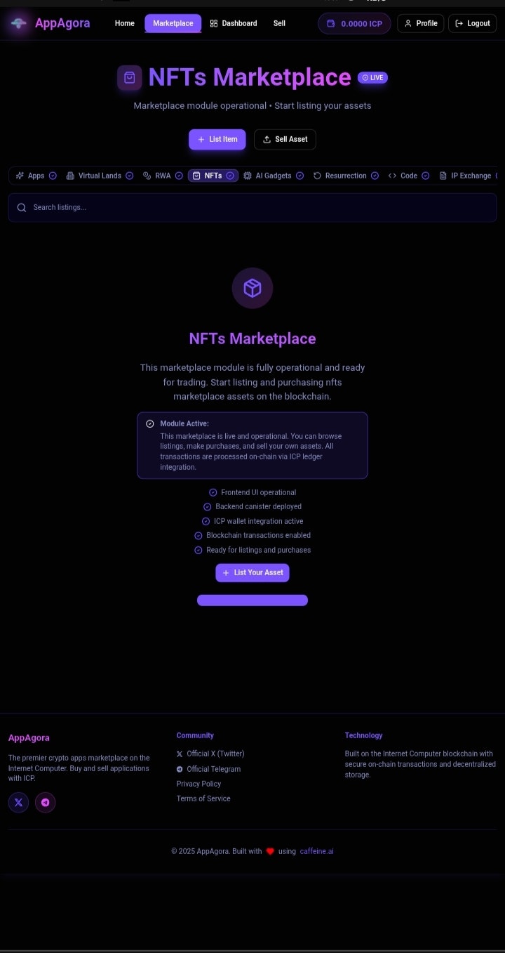 AppAgora Crypto Super Apps Marketplace gallery image