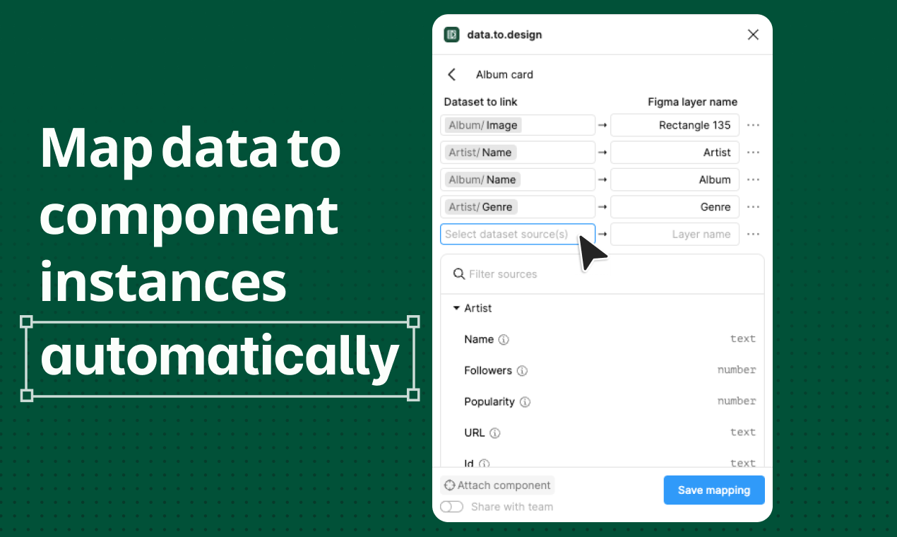 data.to.design - ออกแบบใน Figma ด้วยข้อมูลของคุณ media 3