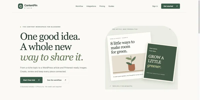 ContentPin Studio screenshot 1