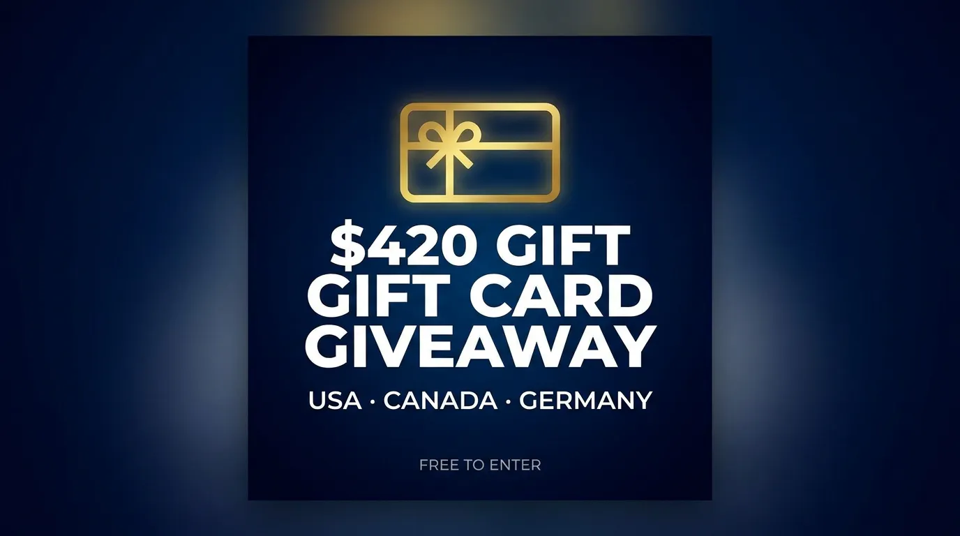Win a $420 Gift Card in October 2026